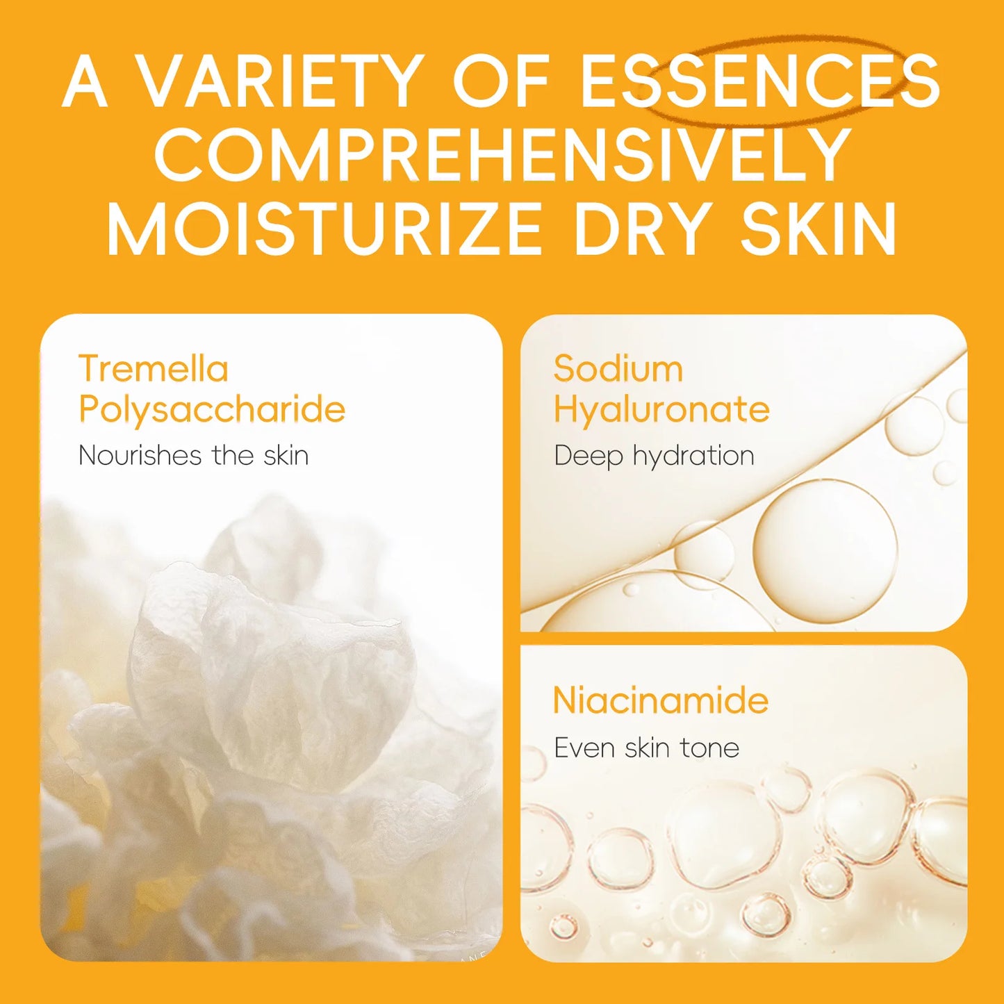 Brightening Vitamin C Skin Care Kit With Antiage Serum Hydrating Cleanser Moisturizing Eye Cream Face Treatment