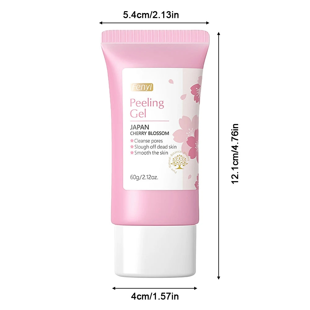 Face Deep Cleaning Exfoliating Gel Skin Care Whitening Moisturizer Repair Facial Scrub Skin Care 60g