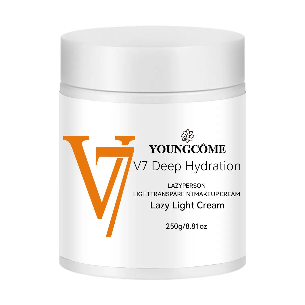 Face Cream V7 Deep Hydration Waterlight Instant Whitening Moisturizing Cream Vitamin H Nourish Brighten Skin Tone Fade Blemishes
