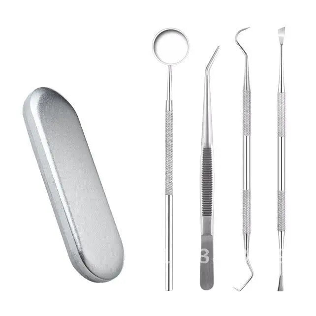 Oral Care Dental Cleaning Kit - Toothpick Stain Remover Teeth Scale Removal Tool Adult Dental Probes Tongue Scraper & More