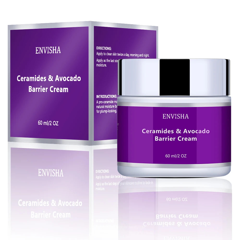 Beauty Health Facial Cream Ceramides Avocado Barrier Skin Care Anti-Wrinkle Aging Moisturizing Shrink Pores Whitening Firming