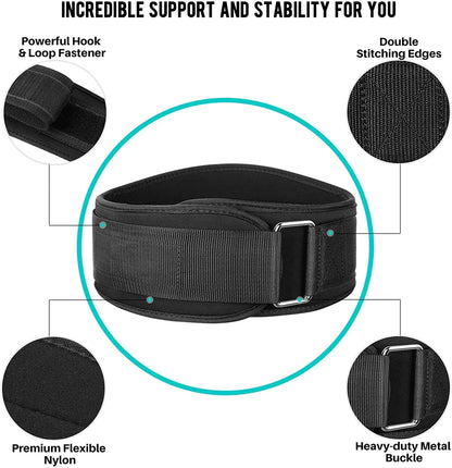 Gym Belt Weightlifting Belt Bodybuilding Powerlifting Crossfit Lumbar Support Dumbell Workout Sports Musculation Weigh Lift Belt