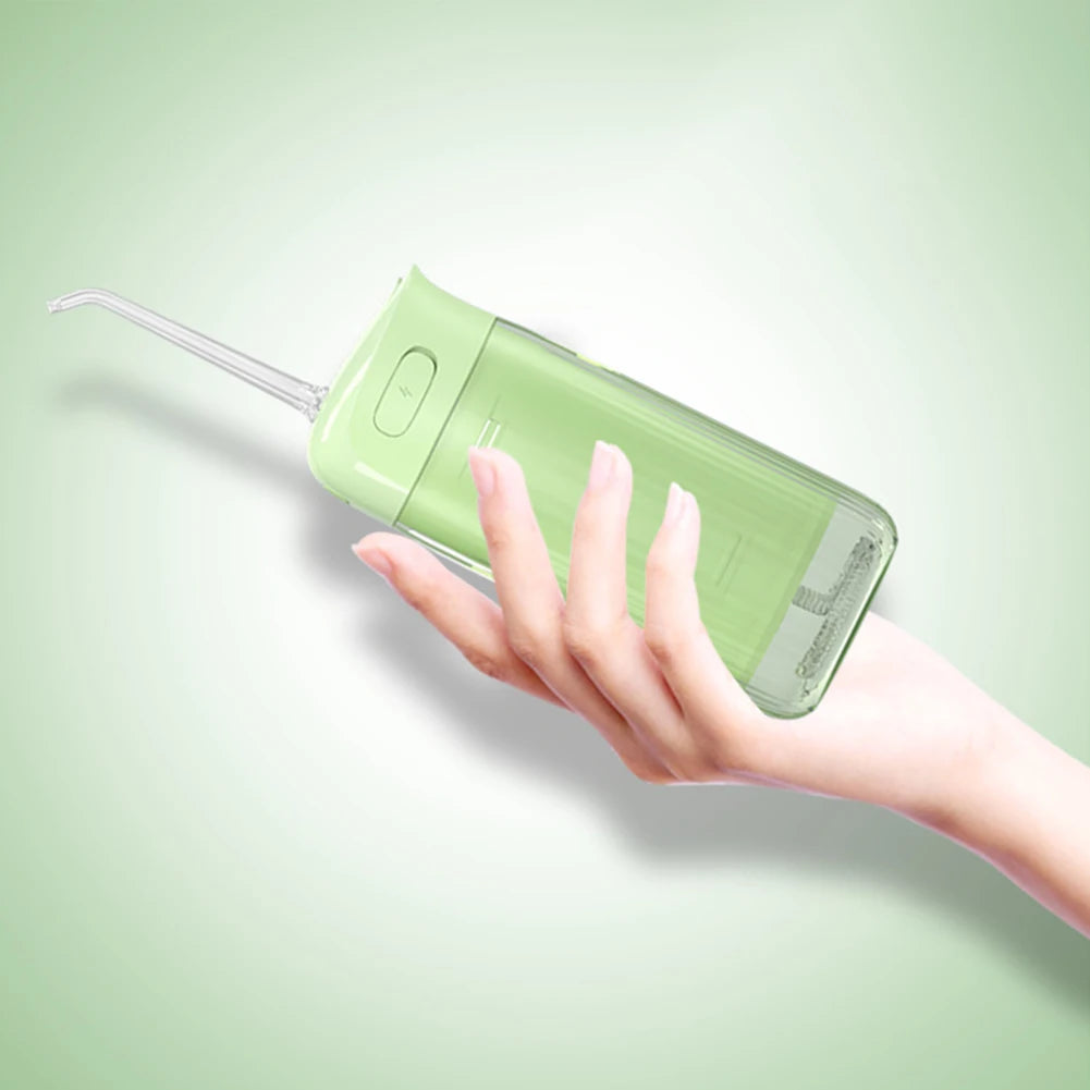 Electric High-Frequency Oral Irrigator IPX7 Waterproof Beauty Instrument Tooth Cleaner All Around Oral Teeth Cleaning Care Tool